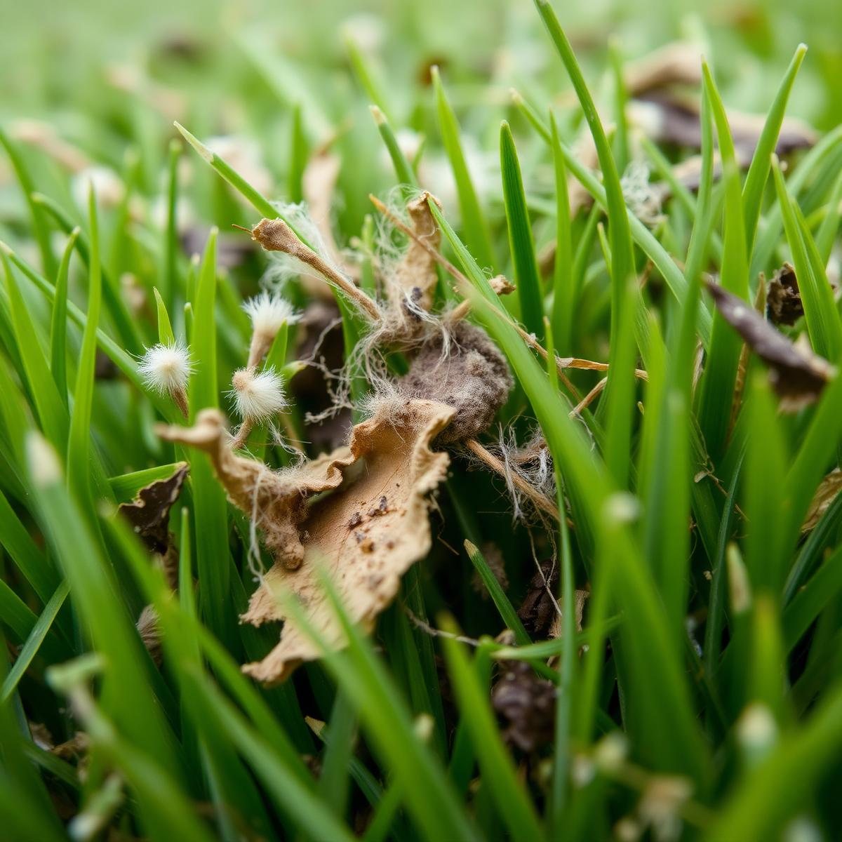 Close-up of clean artificial turf fibers showing healthy, well-groomed blades